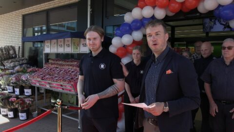 Ny Rema 1000 åbnede på Lærkevej